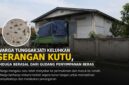 Warga Desa Tunggakjati, Kecamatan Karawang Barat, mengeluhkan serangan kutu yang diduga berasal dari gudang penyimpanan beras di sekitar permukiman