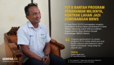 PJT II menegaskan program penanaman di lahan bekas pembebasan Desa Wadas bukan merupakan program perusahaan.