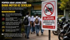 Pemprov Jawa Barat resmi melarang siswa SMA, SMK, dan SLB yang belum memenuhi syarat berkendara membawa kendaraan bermotor ke sekolah.