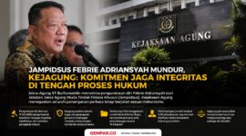 Jampidsus Febrie Adriansyah mengundurkan diri di tengah proses hukum. Kejaksaan Agung memastikan penanganan perkara tetap berjalan dan mengajak seluruh pihak menghormati asas praduga tak bersalah. #GEMPARCO