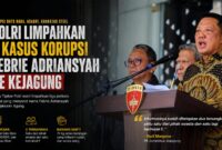 Kortas Tipikor Polri resmi melimpahkan tiga perkara dugaan korupsi yang menyeret nama mantan Jampidsus Febrie Adriansyah ke Kejaksaan Agung.