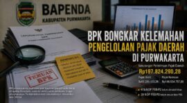 BPK mengungkap sejumlah kelemahan dalam pengelolaan pajak daerah di Kabupaten Purwakarta. 