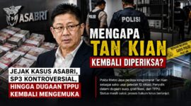Tan Kian kembali diperiksa sebagai saksi usai penggeledahan 12 lokasi. Penyidik mendalami dugaan suap, gratifikasi, dan TPPU, sementara jejak kasus Asabri kembali menjadi sorotan.