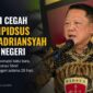 Imigrasi resmi mencegah mantan Jampidsus Febrie Adriansyah ke luar negeri selama 20 hari setelah ditetapkan sebagai tersangka dugaan korupsi dan TPPU.