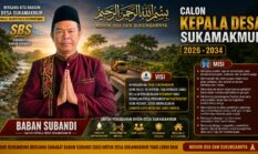 Baban Subandi Ajak Warga Bersatu Membangun Desa Sukamakmur, Siap Maju pada Pilkades 2026–2034