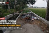 Lokasi pekerjaan Jalan Usaha Tani (JUT) Tahun Anggaran 2024 yang diduga belum dilaksanakan.