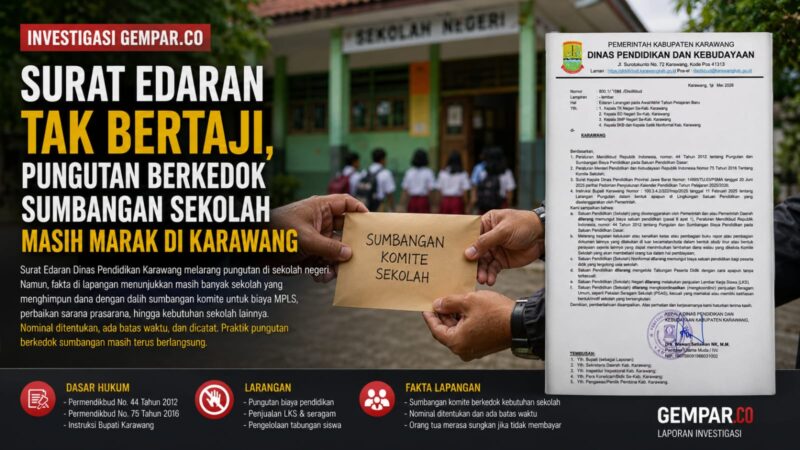 Surat edaran telah diterbitkan, tetapi praktik di lapangan masih menjadi sorotan.