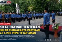 Fiskal daerah tengah tertekan, namun Pemkab Purwakarta memastikan hak sekitar 4.200 Pegawai Pemerintah dengan Perjanjian Kerja (PPPK) tetap terjamin.