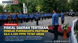 Fiskal daerah tengah tertekan, namun Pemkab Purwakarta memastikan hak sekitar 4.200 Pegawai Pemerintah dengan Perjanjian Kerja (PPPK) tetap terjamin.