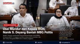 Nanik S. Deyang resmi mengundurkan diri dari jabatan Kepala Badan Gizi Nasional (BGN) dengan alasan kesehatan. 
