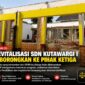 Proyek revitalisasi senilai Rp704.893.183 yang bersumber dari APBN di SDN Kutawargi I, Kecamatan  Rawamerta, Karawang, menjadi sorotan.