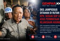 Eks Jampidsus Febrie Adriansyah ditahan dan dititipkan di Rutan KPK selama 20 hari pertama terkait penyidikan dugaan Tindak Pidana Pencucian Uang (TPPU) oleh Kejaksaan Agung.