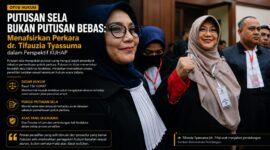 Putusan sela merupakan putusan yang menguji aspek prosedural dalam hukum acara pidana dan bukan putusan yang menentukan bersalah atau tidaknya terdakwa.