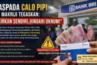 Waspada calo PIP! Pemerhati pendidikan Jiji Makriji mengimbau seluruh orang tua siswa di Kabupaten Karawang untuk mencairkan dana Program Indonesia Pintar (PIP) 2026 secara mandiri. 