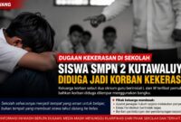 Dugaan kekerasan terhadap siswa di SMPN 2 Kutawaluya menjadi sorotan publik. 