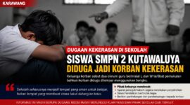 Dugaan kekerasan terhadap siswa di SMPN 2 Kutawaluya menjadi sorotan publik. 