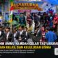Tasyakuran Yayasan PYNM Ummu Hamdah yang dirangkaikan dengan MPLS, kenaikan kelas, dan pelepasan siswa SMPIT Al-Azhar 24 serta SMAIT Ummu Hamdah Cendikia 02 di Batujaya, Karawang. 