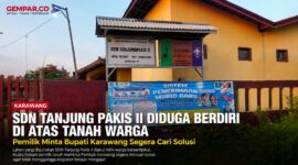 SDN Tanjung Pakis II diduga berdiri di atas lahan milik warga bersertipikat. Pemilik melalui kuasa hukumnya meminta Bupati Karawang segera mengambil langkah penyelesaian