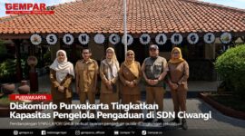Diskominfo Kabupaten Purwakarta memberikan pendampingan pengelolaan SP4N-LAPOR! di UPTD SDN Ciwangi guna meningkatkan kapasitas pengelola pengaduan. 