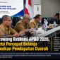 Sekda Kabupaten Karawang memimpin rapat evaluasi APBD 2026 dan pembahasan Ranwal KUA-PPAS 2027.