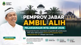 Pemprov Jawa Barat resmi mengambil alih pelaksanaan MTQ Jabar 2026 setelah Pemerintah Kabupaten Garut mengundurkan diri sebagai tuan rumah.