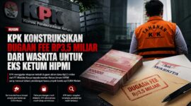 KPK mulai mengonstruksikan dugaan aliran dana Rp3,5 miliar dari PT Waskita Karya kepada mantan Ketua Umum HIPMI, Akbar Himawan Buchari.