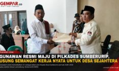 Gunawan Resmi Maju di Pilkades Sumberurip, Usung Semangat Kerja Nyata untuk Desa Sejahtera