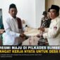 Gunawan resmi menyerahkan berkas pendaftaran sebagai bakal calon Kepala Desa Sumberurip periode 2026–2034 kepada Panitia Pilkades, Selasa (4/8/2026).