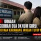 Dugaan hubungan tidak pantas yang melibatkan dua oknum guru di SMPN 2 Pakisjaya menjadi perhatian publik.