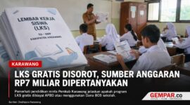 LKS Gratis Karawang Disorot, Sumber Anggaran Rp7 Miliar Dipertanyakan. Ilustrasi foto: GEMPAR.CO