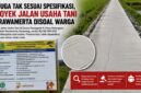 Diduga Tak Sesuai Spesifikasi, proyek Jalan Usaha Tani di Rawamerta menuai sorotan. Warga meminta Dinas Pertanian Karawang segera melakukan inspeksi dan uji mutu. Ilustrasi: GEMPAR.CO