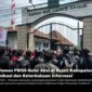 Ratusan wartawan tergabung dalam Forum Wartawan Solidaritas Sukabumi (FWSS) menggelar aksi di depan Kantor Kejaksaan Negeri Kabupaten Sukabumi, Senin (24/8/2026).