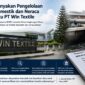 Komunitas Madani Purwakarta (KMP) meminta DLH melakukan pemeriksaan transparan terhadap pengelolaan limbah domestik dan neraca bahan baku PT Win Textile.