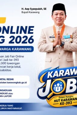 HUT Karawang ke-393, Pemkab Buka 2.000 Lowongan Kerja Lewat Job Fair Online