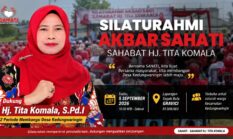 Silaturahmi Akbar SAHATI Digelar di Kedungwaringin, Dukungan untuk Hj. Tita Komala Menguat