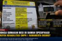 Hasil pengukuran di lapangan menunjukkan besi begel terukur 6,8 mm dan besi utama sloof 10,17 mm, berbeda dari ukuran yang disebutkan pekerja, yakni 8 mm dan 12 mm. Temuan tersebut memunculkan dugaan ketidaksesuaian spesifikasi pada proyek rehabilitasi SMPN 1 Rawamerta senilai Rp544,799 juta.