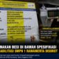 Hasil pengukuran di lapangan menunjukkan besi begel terukur 6,8 mm dan besi utama sloof 10,17 mm, berbeda dari ukuran yang disebutkan pekerja, yakni 8 mm dan 12 mm. Temuan tersebut memunculkan dugaan ketidaksesuaian spesifikasi pada proyek rehabilitasi SMPN 1 Rawamerta senilai Rp544,799 juta.