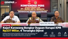 Kejari Karawang membongkar dugaan korupsi KPR PT Bumi Artha Sedayu (BAS) dengan potensi kerugian negara mencapai Rp237 miliar.