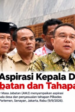 DPR Terima Aspirasi Perpanjangan Masa Jabatan Kepala Desa, Pilkades Diminta Disesuaikan Kondisi Daerah