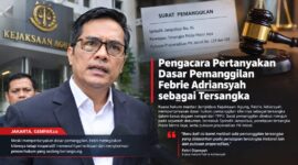Kuasa hukum Febrie Adriansyah mempertanyakan dasar hukum status tersangka kliennya.