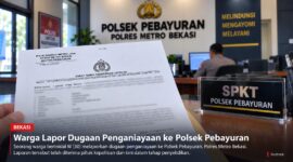 Seorang warga berinisial W (30) melaporkan dugaan penganiayaan ke Polsek Pebayuran, Polres Metro Bekasi, pada 12 September 2026.