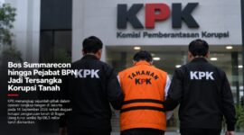 KPK mengusut dugaan suap dalam pengurusan HGB di Kabupaten Bogor, Jawa Barat. Dalam OTT pada Senin malam (14/9/2026), KPK mengamankan Presiden Direktur PT Summarecon Agung Tbk., Adrianto Pitojo Adhi.