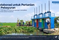 PPA TPOP bersama PJT II memantau kondisi jaringan irigasi dan kebutuhan petani di kawasan persawahan Kecamatan Pebayuran, Kabupaten Bekasi.
