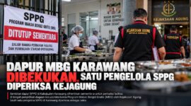 Ilustrasi: Dapur SPPG Karawang yang sempat ditutup sementara untuk perbaikan fasilitas, sementara salah satu pengelolanya diperiksa Kejagung.