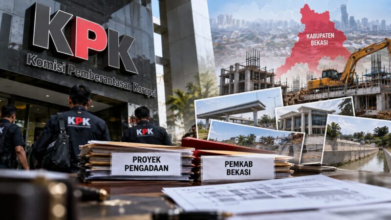 KPK mendalami sejumlah proyek Pemkab Bekasi yang diduga berkaitan dengan Ipda Yayat Sudrajat dalam pengembangan perkara dugaan korupsi.