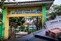 SMPN 2 Pebayuran, Kabupaten Bekasi, menjadi sorotan terkait penggunaan Dana BOS 2025.
