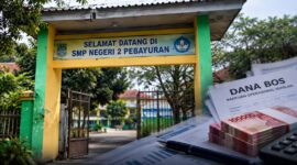 SMPN 2 Pebayuran, Kabupaten Bekasi, menjadi sorotan terkait penggunaan Dana BOS 2025.