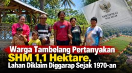 Warga Kampung Pulodamar Bulak, Desa Sukamantri, Kecamatan Tambelang, Kabupaten Bekasi, mempertanyakan status SHM seluas sekitar 1,1 hektare yang mereka klaim telah digarap secara turun-temurun sejak 1970-an. 