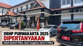 Kantor Bapenda  Purwakarta. GEMPAR.CO melakukan konfirmasi pada Kamis (24/9/2026).