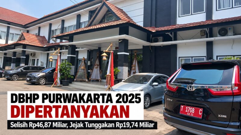 Kantor Bapenda  Purwakarta. GEMPAR.CO melakukan konfirmasi pada Kamis (24/9/2026).